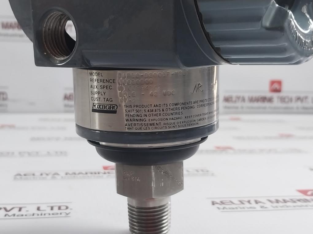 Foxboro Iap10-d20C1F-m2L1 Pressure Transmitter 12.5-42 Vdc 4Ma E C0994502