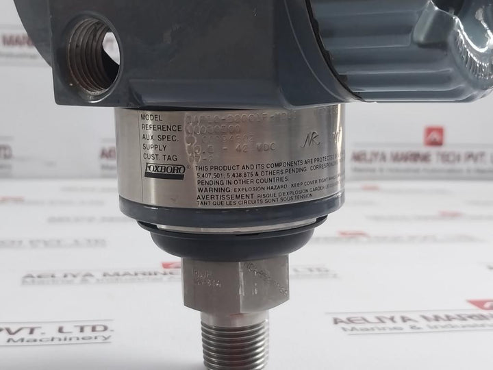 Foxboro Iap10-d20C1F-m2L1 Pressure Transmitter 12.5-42 Vdc 4Ma E C0994502