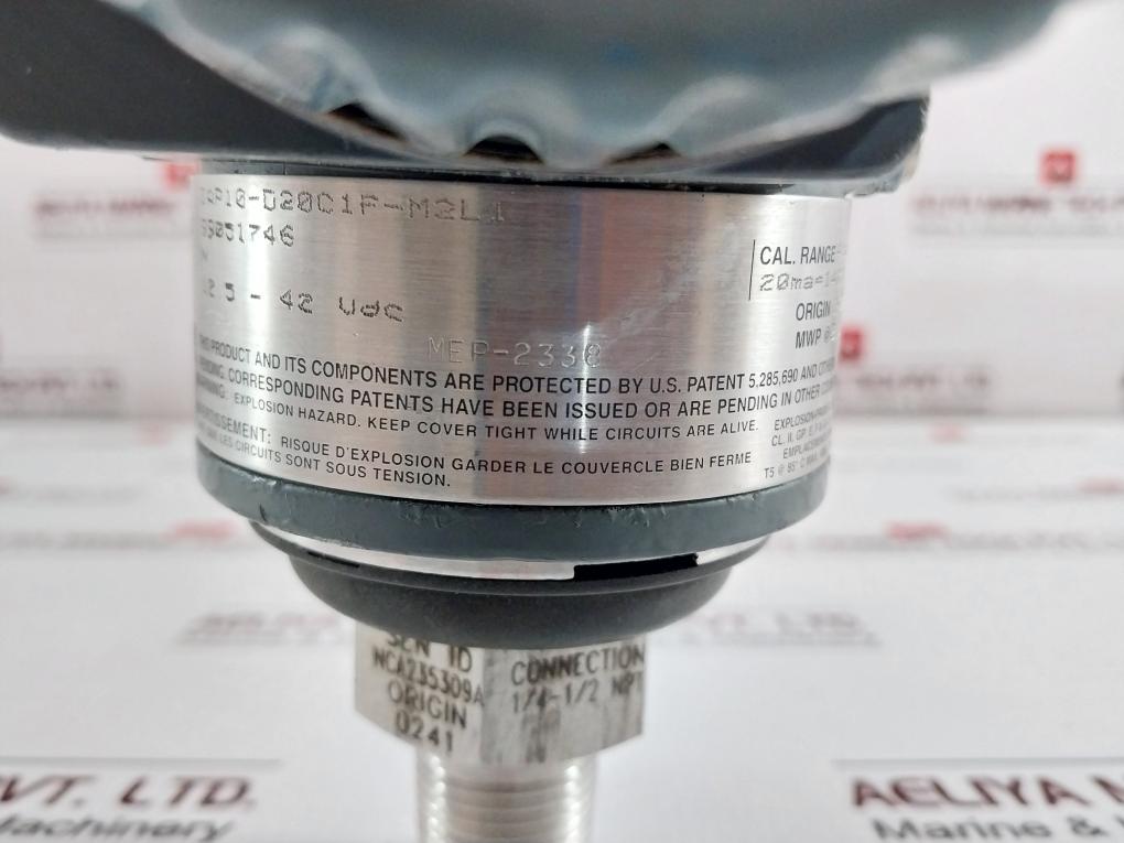 Foxboro Iap10-d20C1F-m2L1 Pressure Transmitter 12.5-42Vdc 800-1400 Mbar