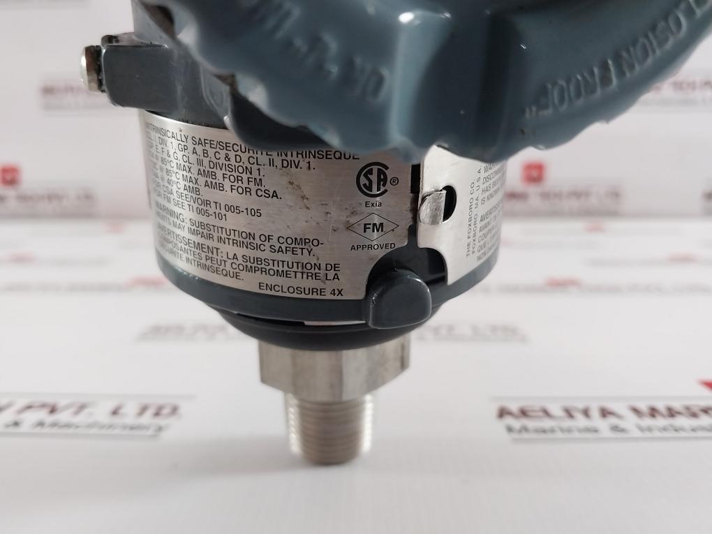 Foxboro Iap10-d20C1F-m2L1 Pressure Transmitter 12.5-42Vdc 800-1400 Mbar