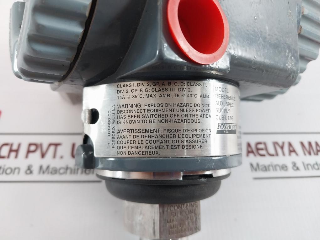 Foxboro Iap10-d20C1F-m2L1 Pressure Transmitter 12.5-42Vdc 800-1400 Mbar
