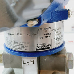 Foxboro Igp20-t48D21M-m2L1 Electronic Pressure Transmitter 12.5-42Vdc 46