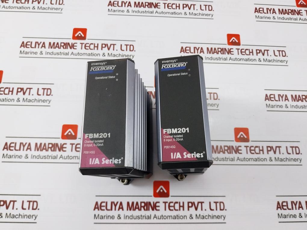 Foxboro Invensys Fbm201 Channel Isolated Module 8 Input 0-20Ma P0914Sq 24Vdc 8W