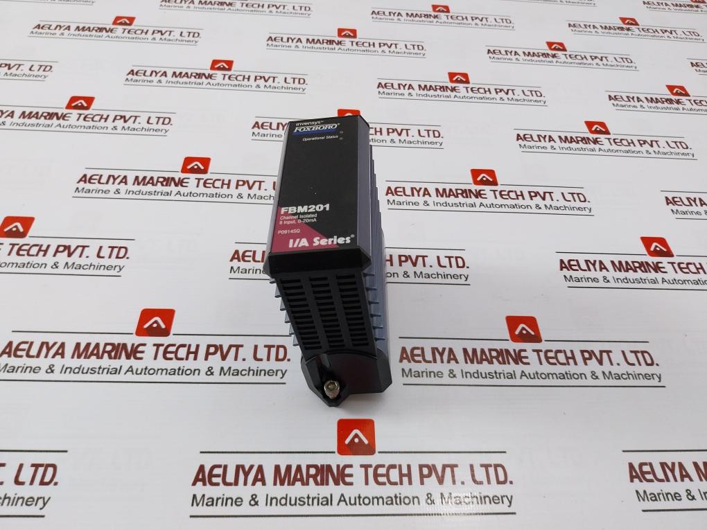 Foxboro Invensys Fbm201 Channel Isolated Module 8 Input 0-20Ma P0914Sq 24Vdc 8W