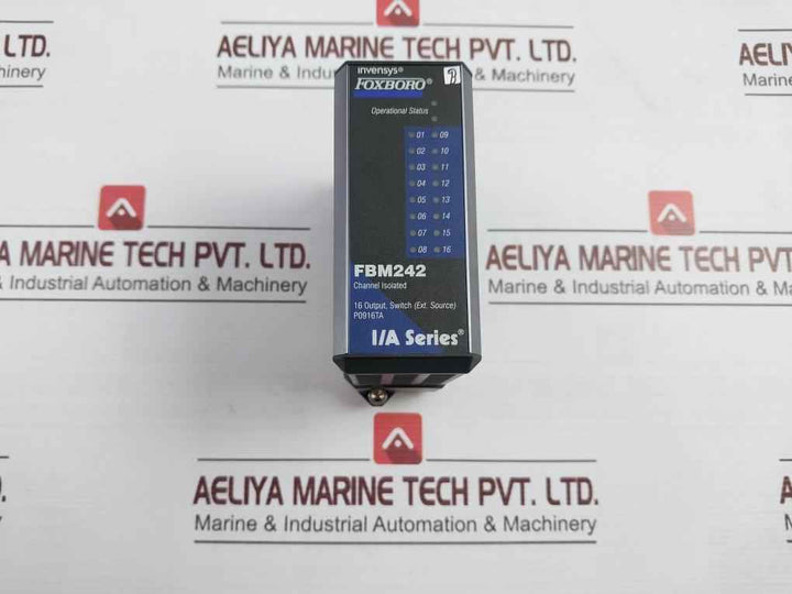 Foxboro/Invensys Fbm201D I/A Series Channel Isolated 8 Input Module 0-10Vdc Fbm207B 8W