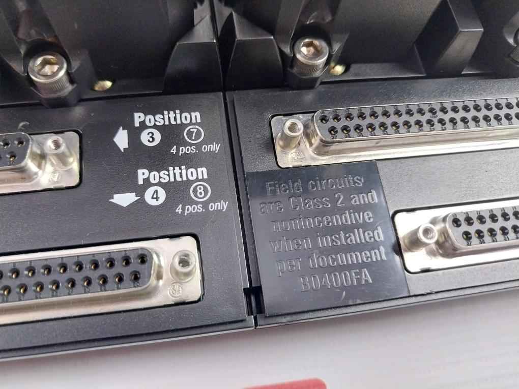 Foxboro/Invensys Fbm201D I/A Series Channel Isolated 8 Input Module 0-10Vdc Fbm207B 8W