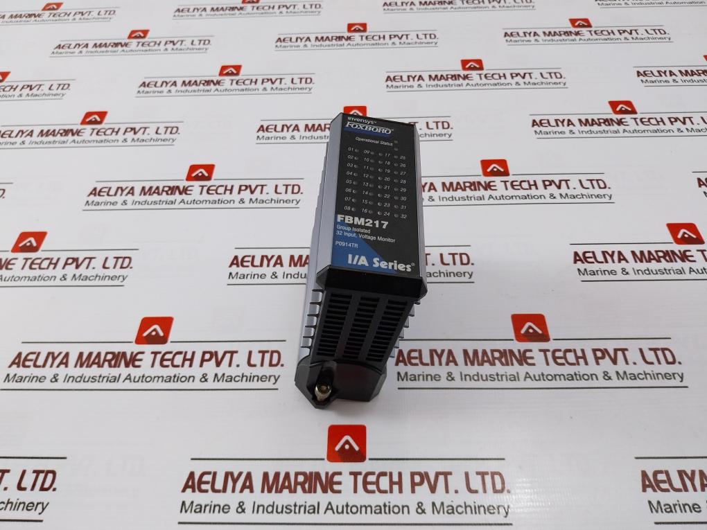 Foxboro Invensys Fbm217 Group Isolated Voltage Monitor 32 Input P0914Tr 24Vdc