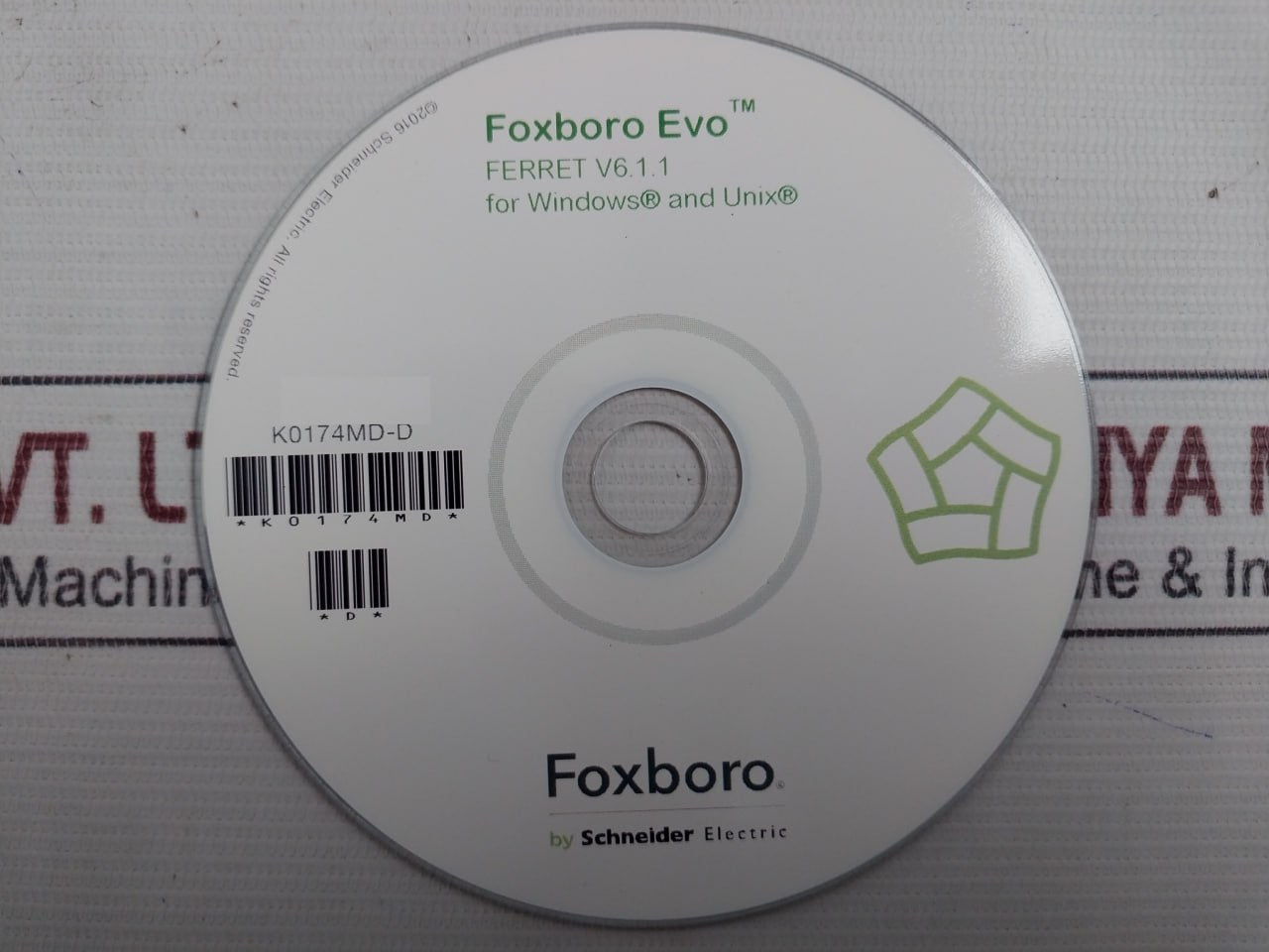 Foxboro K0174Md-d Ferret V6.1.1 For Windows And Unix Disc
