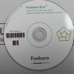 Foxboro K0174Np-c Control Core Services V9.3 Disc B3181Ue14141497Lh