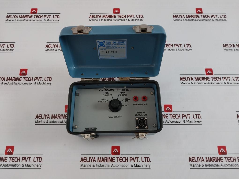 Foxboro M5450-4 Calibration Test Set Zc-7010 L8006Er