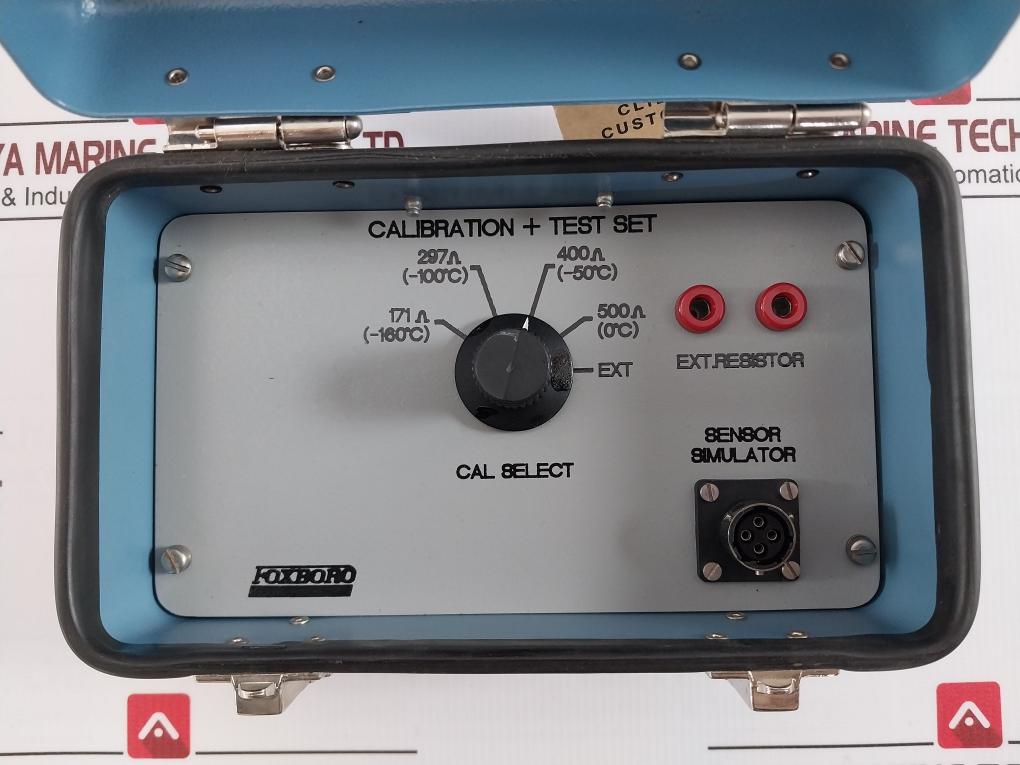 Foxboro M5450-4 Calibration Test Set Zc-7010 L8006Er