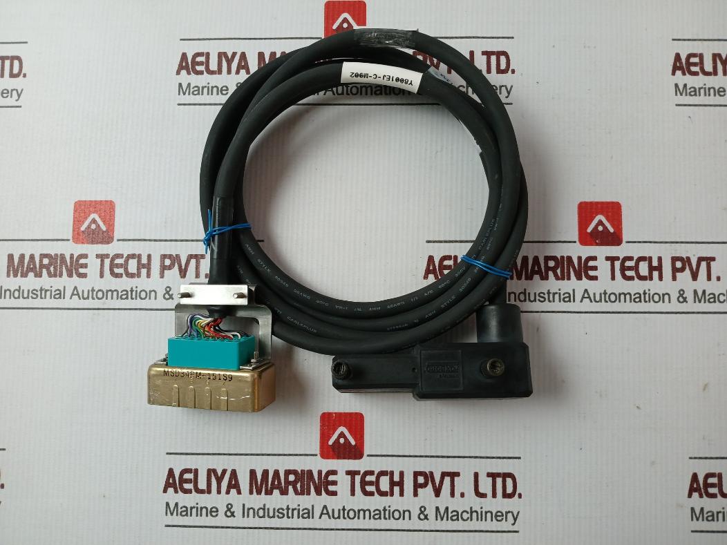 Foxboro P0916De Communication Cable 2-meter Y8001Ej-c-m002 26Awg 80°C Vw-1