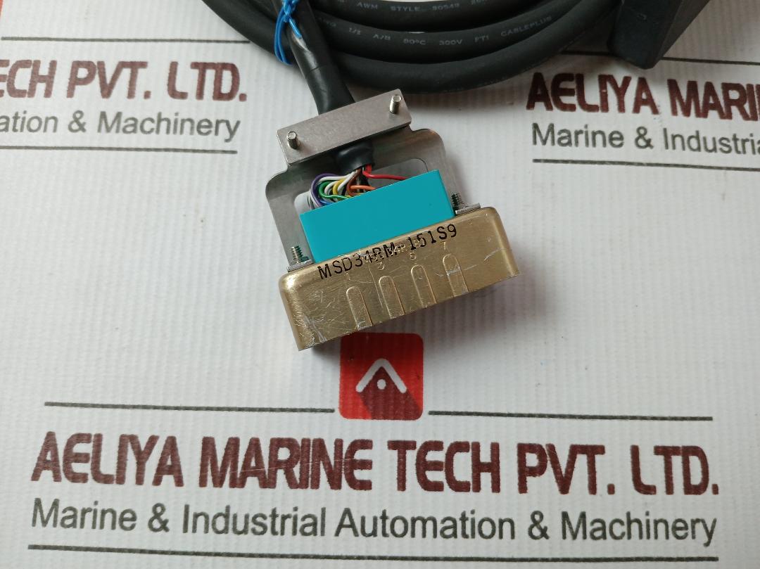 Foxboro P0916De Communication Cable 2-meter Y8001Ej-c-m002 26Awg 80°C Vw-1