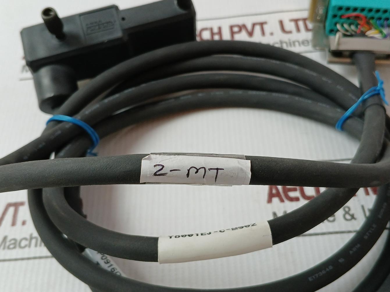 Foxboro P0916De Communication Cable 2-meter Y8001Ej-c-m002 26Awg 80°C Vw-1