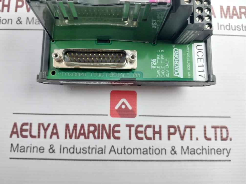 Foxboro P0916Kf-0B Fbm237 Terminal Block Connector 94V-0