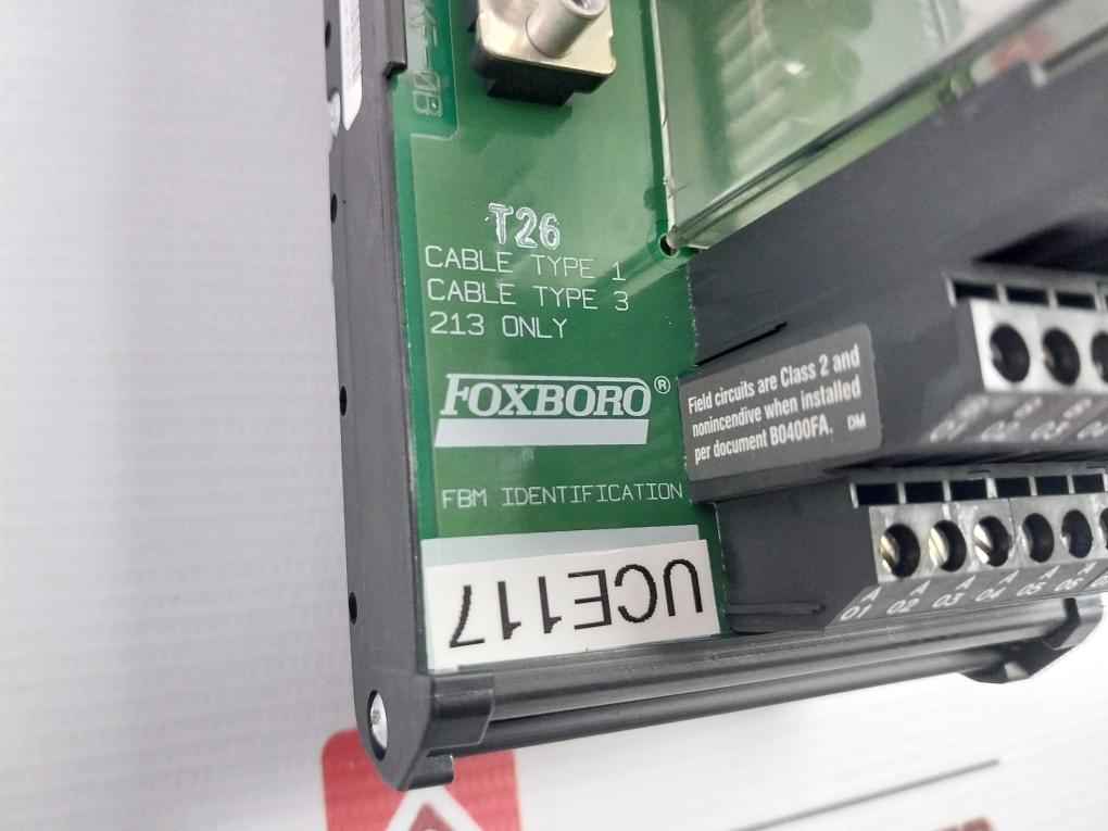 Foxboro P0916Kf-0B Fbm237 Terminal Block Connector 94V-0