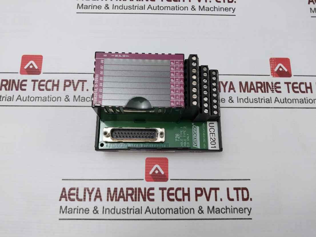 Foxboro P0916Kf-0B Plc Module W Din Mount Base 0–10 Vdc 94V-0