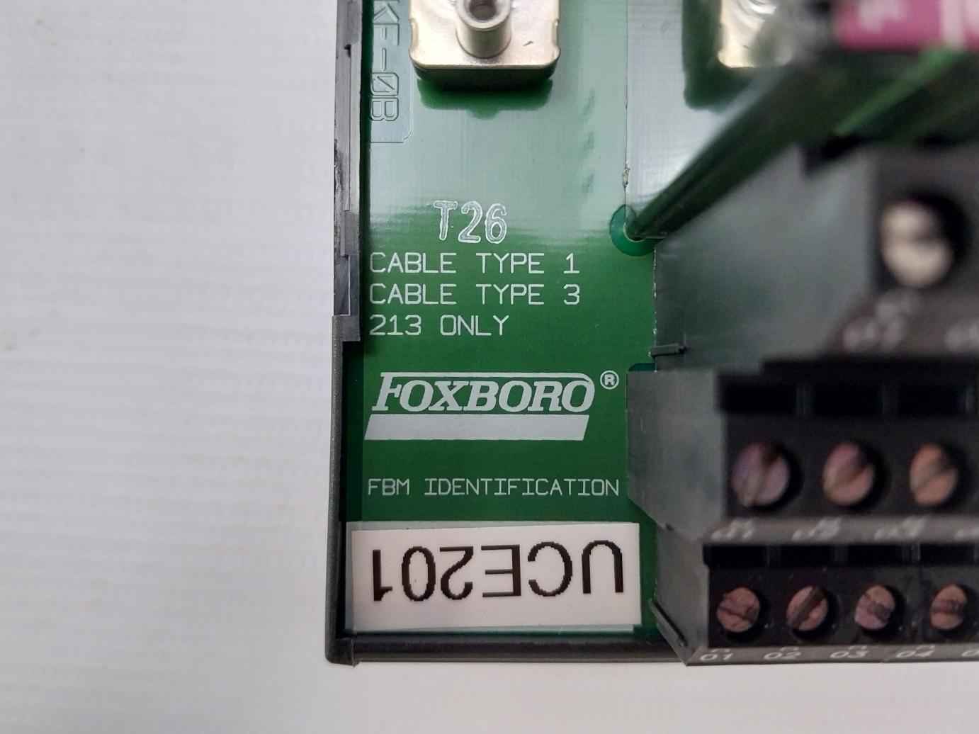Foxboro P0916Kf-0B Plc Module W Din Mount Base 0–10 Vdc 94V-0