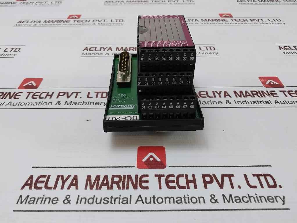 Foxboro P0916Kf-0B Plc Module W Din Mount Base 0–10 Vdc 94V-0