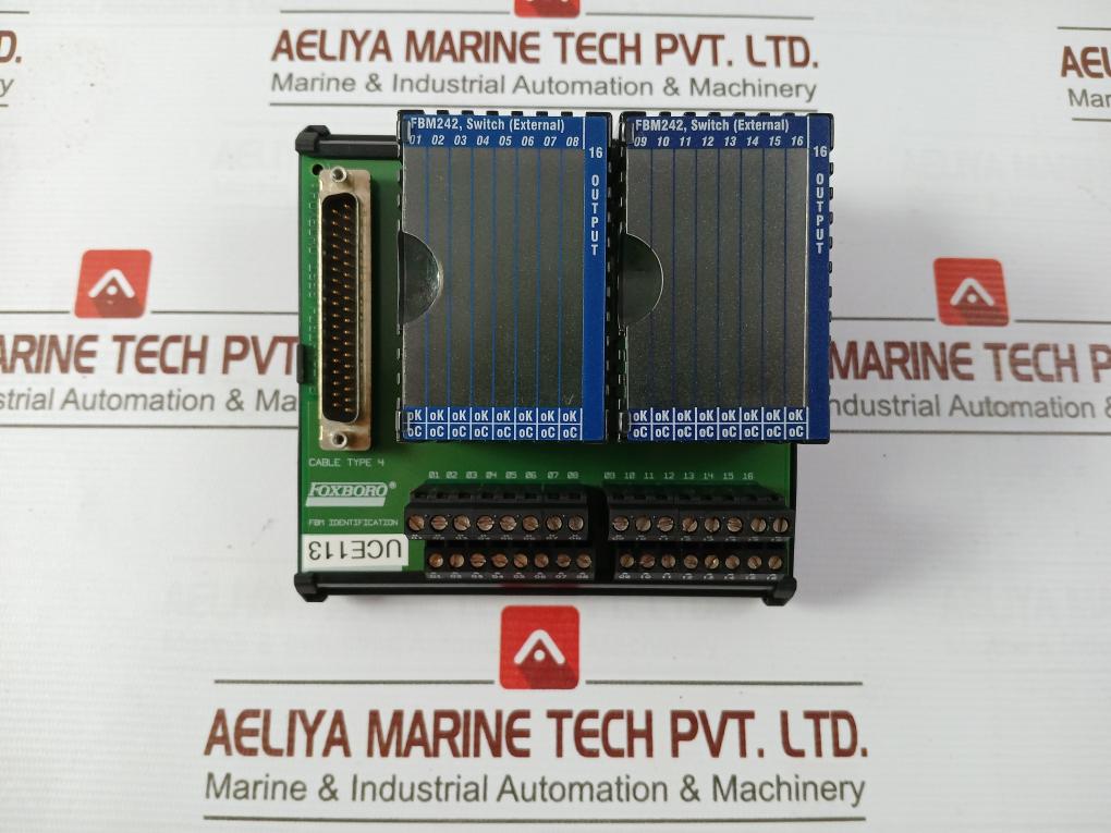 Foxboro P0916Kp-0B External Switch Input Module 50˚C P0917Xx 0A