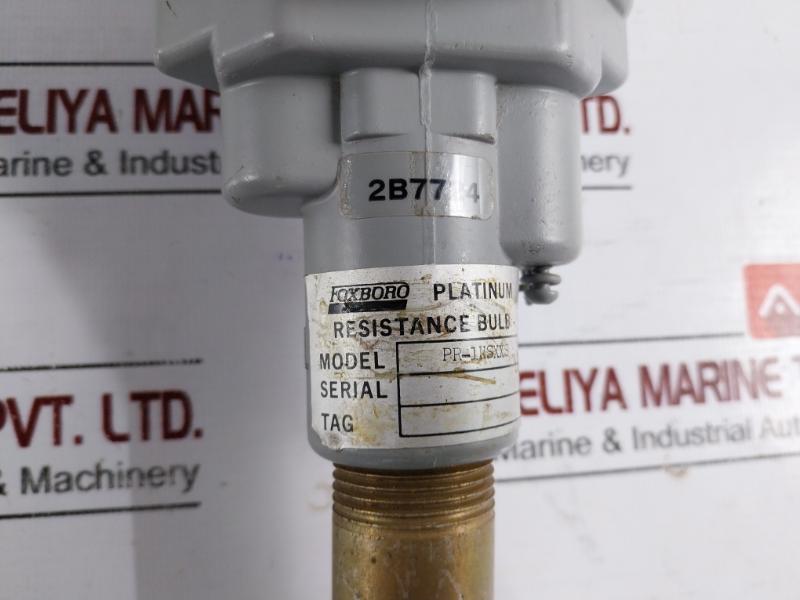 Foxboro Pr-1nsxxs Platinum Resistance Bulb -100 To +100 F