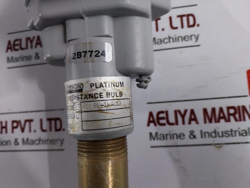 Foxboro Pr-1nsxxs Platinum Resistance Bulb -100 To +100 F