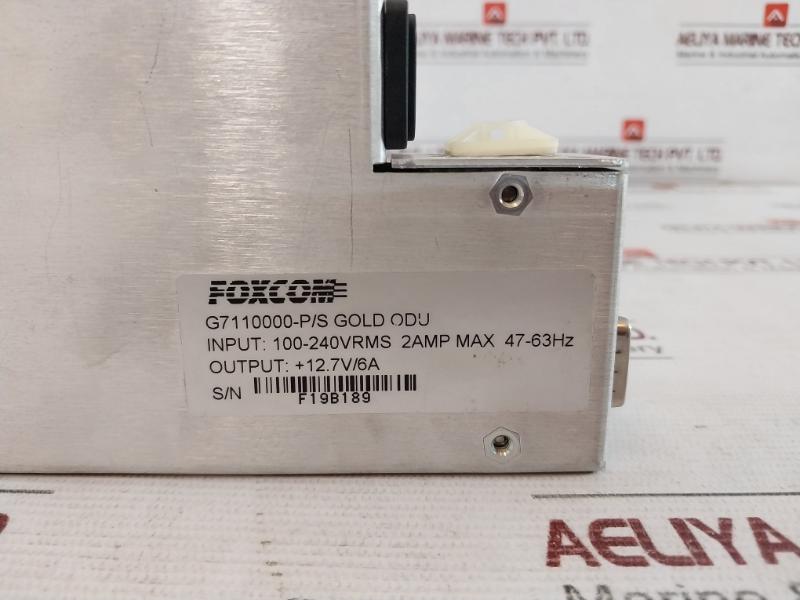 Foxcom G7110000-p/S Gold Odu Power Supply Unit 100-240Vrms 2Amp Max 47-63Hz