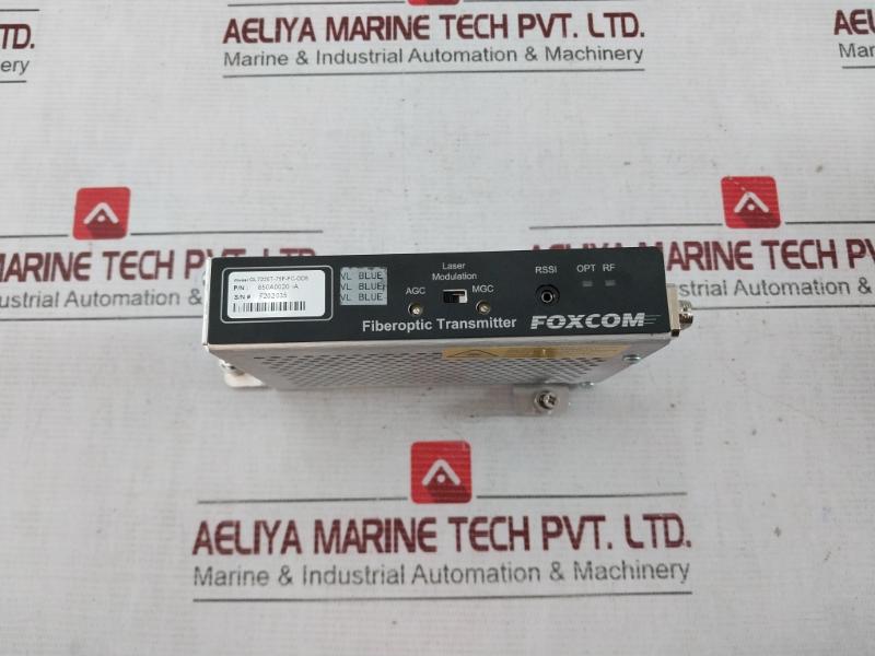 Foxcom Gl7220T-75F-fc-od5 Fibre Optic Transmitter 850A0020-a