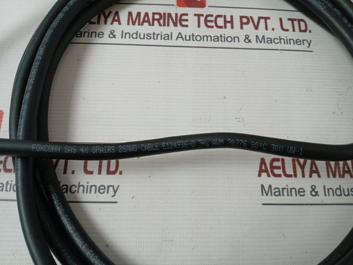 Foxconn 2Gfbbbx-31D Sas Cable 4X 8Pairs 26Awg E124936-d 80C 4M