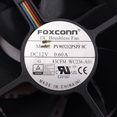 Foxconn Pv903212Pspf 0C Dc Brushless Fan 12V 0.60A