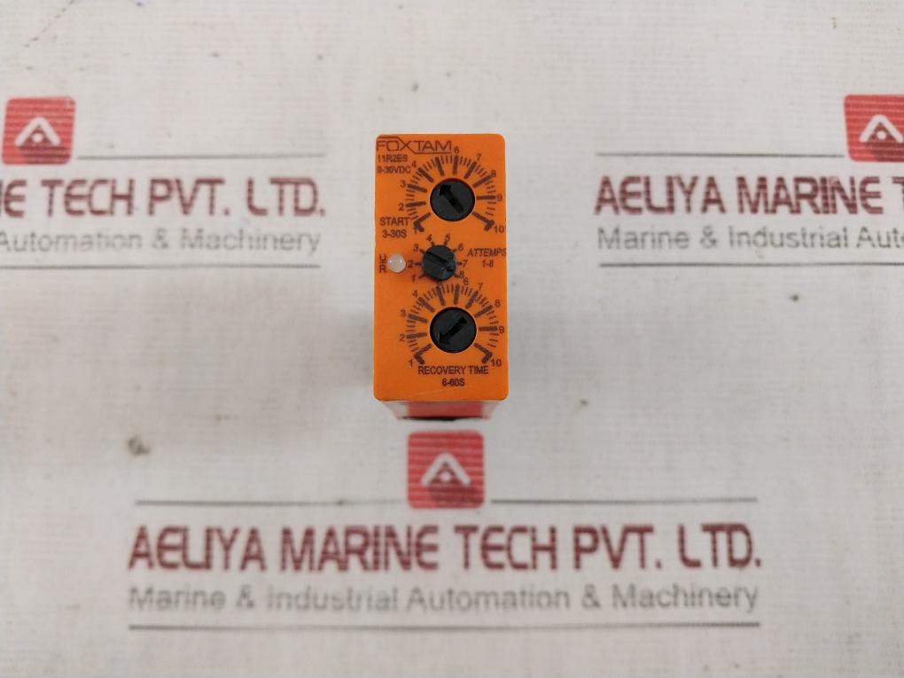 Foxtam 11R2Es Engine Start Attempt & Alarm Relay 9-30Vdc 100Ma 250V-10A