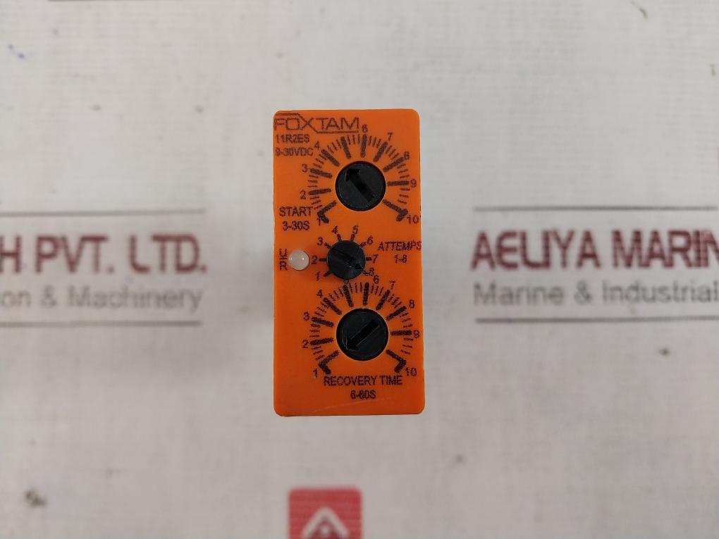 Foxtam 11R2Es Engine Start Attempt & Alarm Relay 9-30Vdc 100Ma 250V-10A