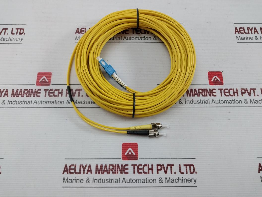 Fpc-st-sc-03-d-l-015 St-sc Duplex Sm G655 15M Fiber Optic Patch Cable 200 Gm