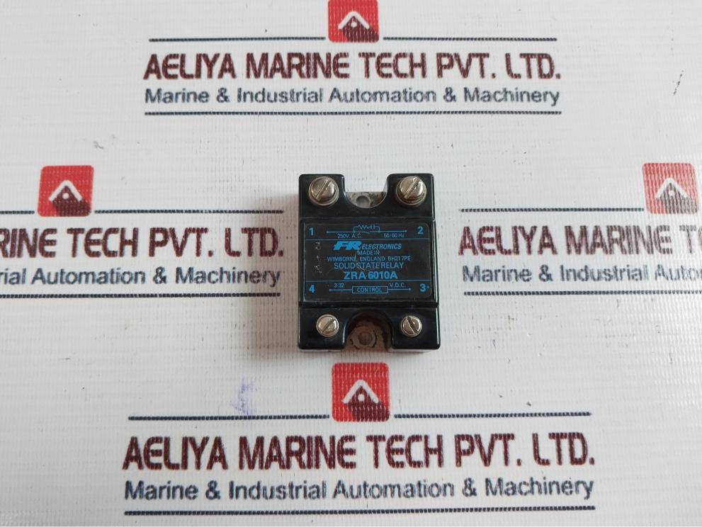 Fr Electronics Zra 6010A Solid State Relay 250Vac 50/60Hz