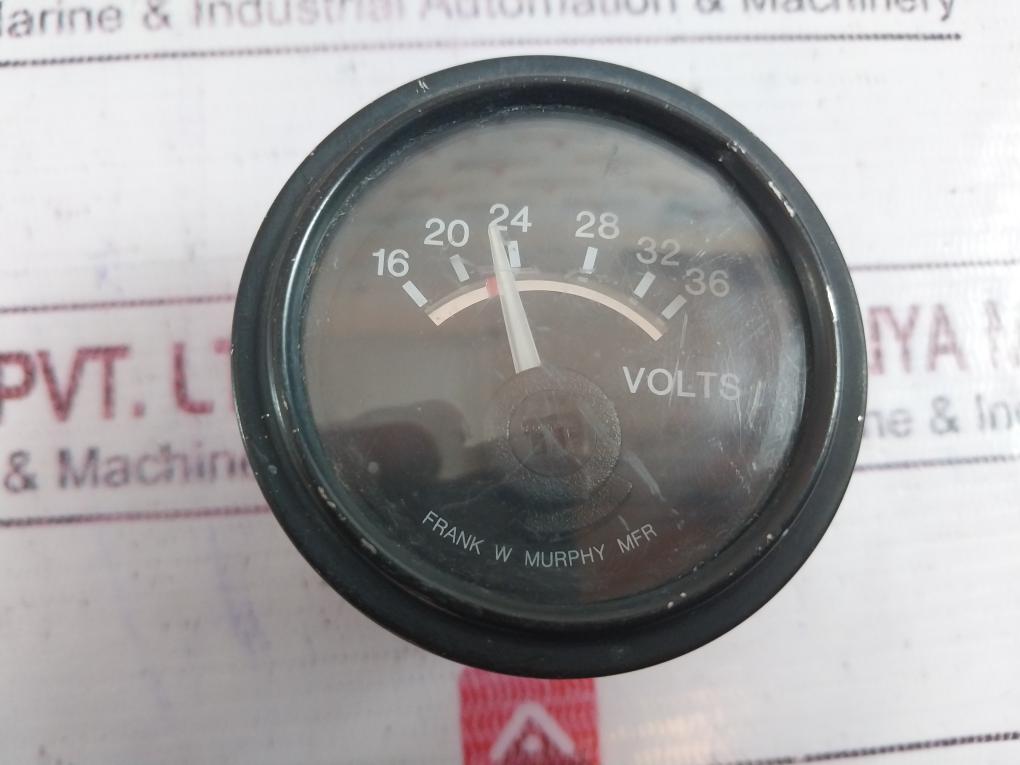 Frank W Murphy 16-36 Volts Volt Meter