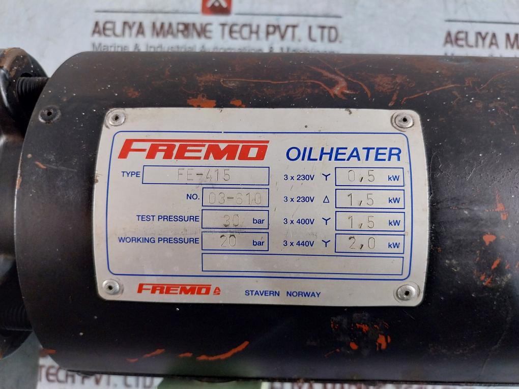 Fremo Fe-415 Oil Heater 30 Bar