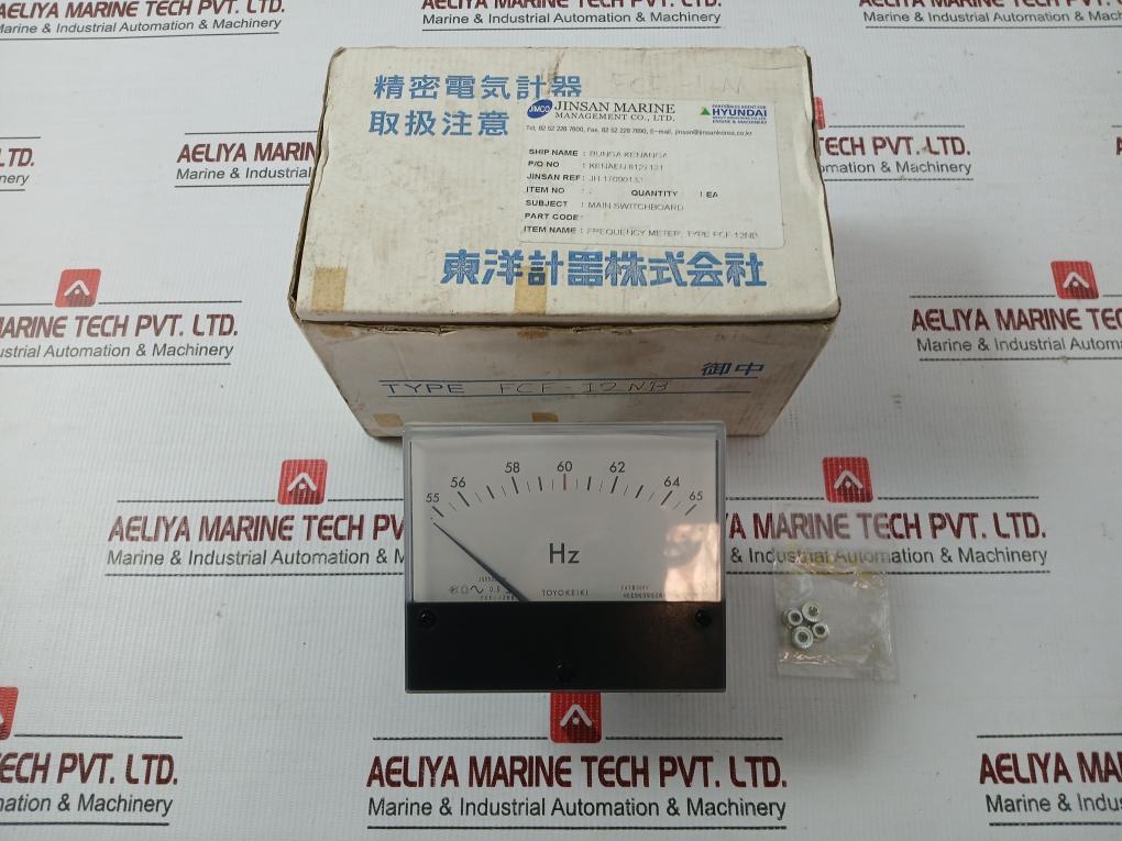 Frequency-Meter-55-65Hz-110-Vac-Toyo-Keiki-Fcf-12Nb-209039-1