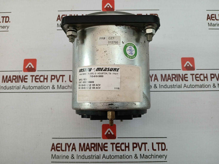 Frequency Meter 55-65 Hertz Yokagawa 103372Anan