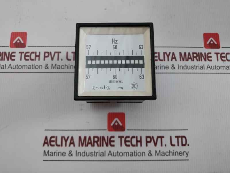 Frequency Meter 57-63Hz 220V Saci