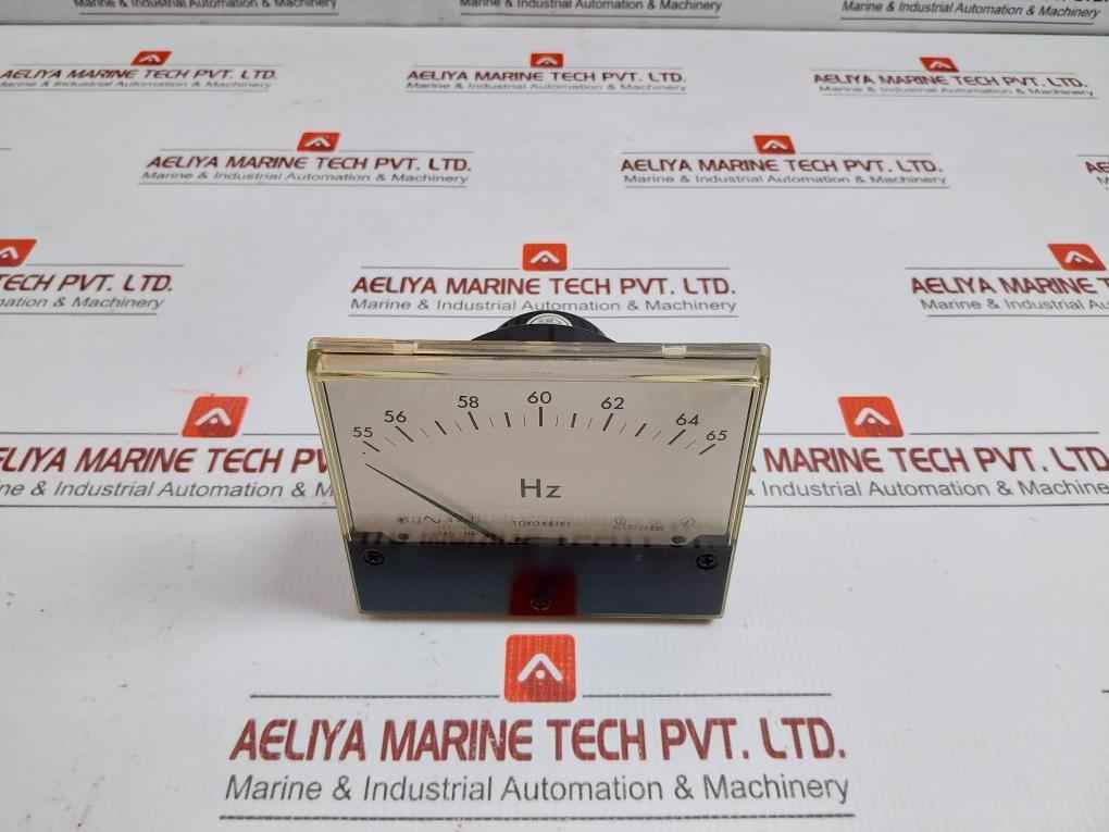 Frequency Meter Fcf-12Nb Toyo Keiki 55-65 Hz