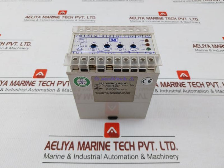 Frequency Relay M200-f1W Multitek 440V Ac 50/70Hz