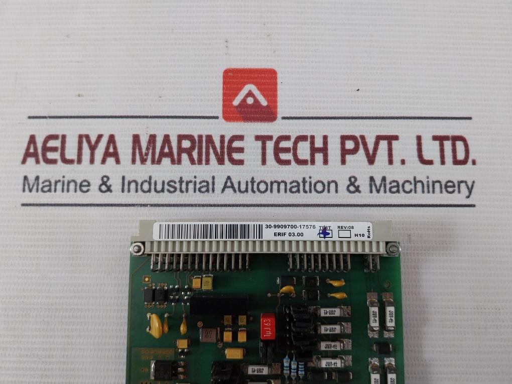 Frequentis 30-9909700-17576 Erif 03.00 Printed Circuit Board Rev 08