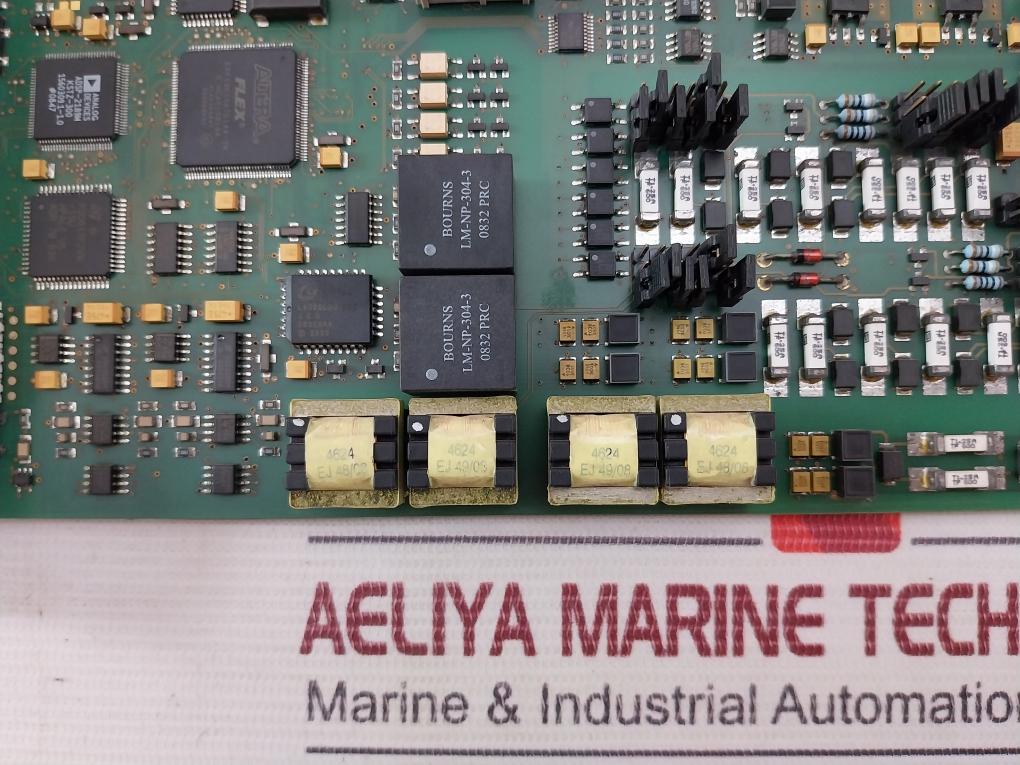 Frequentis 30-9909700-17576 Erif 03.00 Printed Circuit Board Rev 08