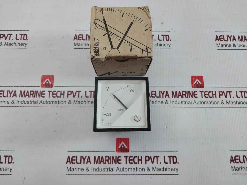 Frer -250-0-250 V Analog Ac Voltmeter