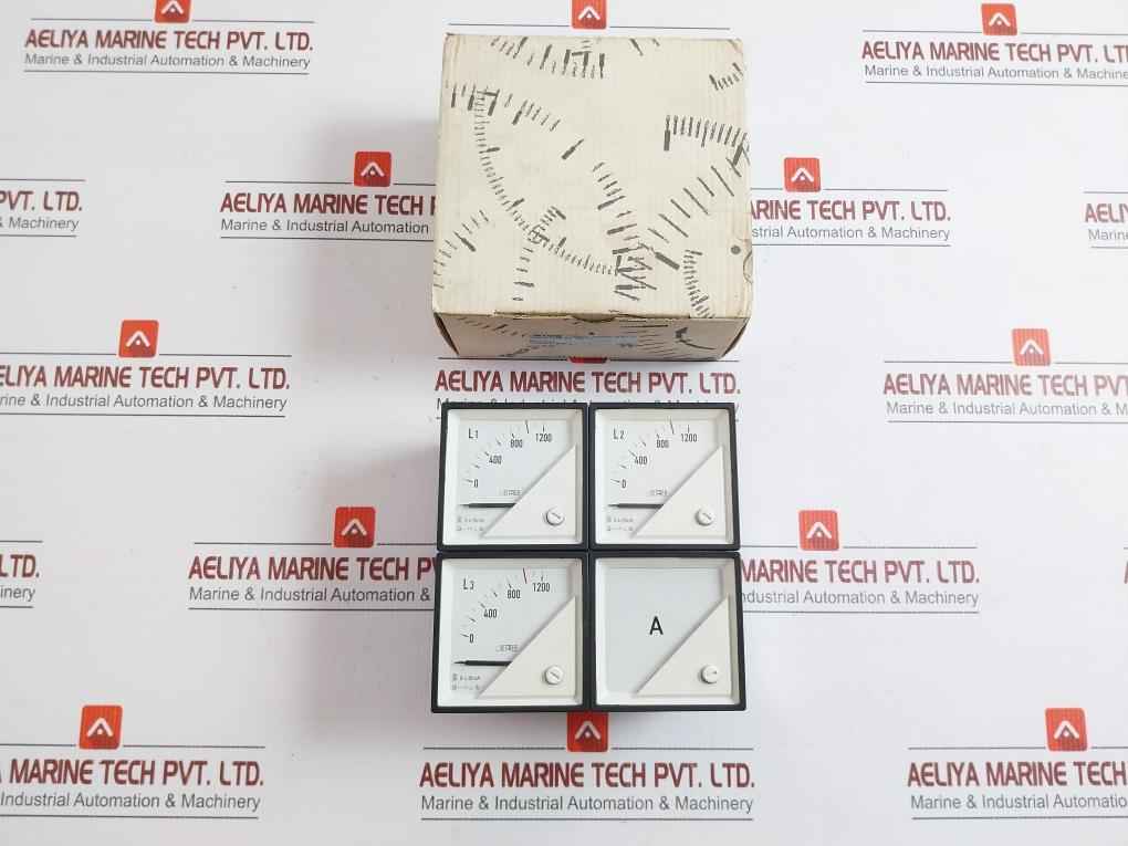 Frer 0-1200A 0-4-20Ma Analog Triple Scale Current Meter