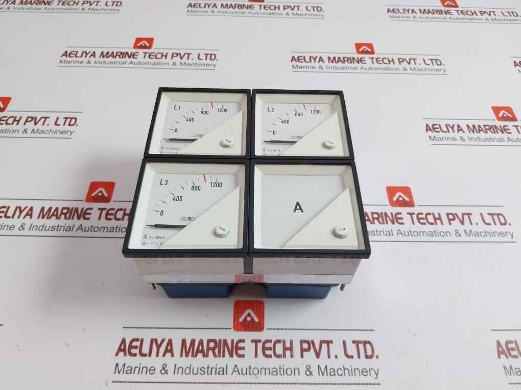 Frer 0-1200A 0-4-20Ma Analog Triple Scale Current Meter