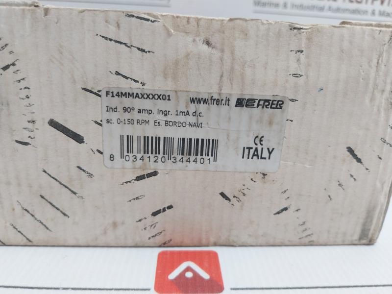 F14Mmaxxxx01 Rpm Indicator 0-150 Rpm Frer