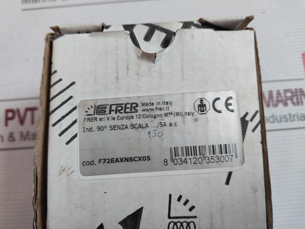 Frer F72Eaxnscx05 Analog Indicator 0-150 A 60Mv