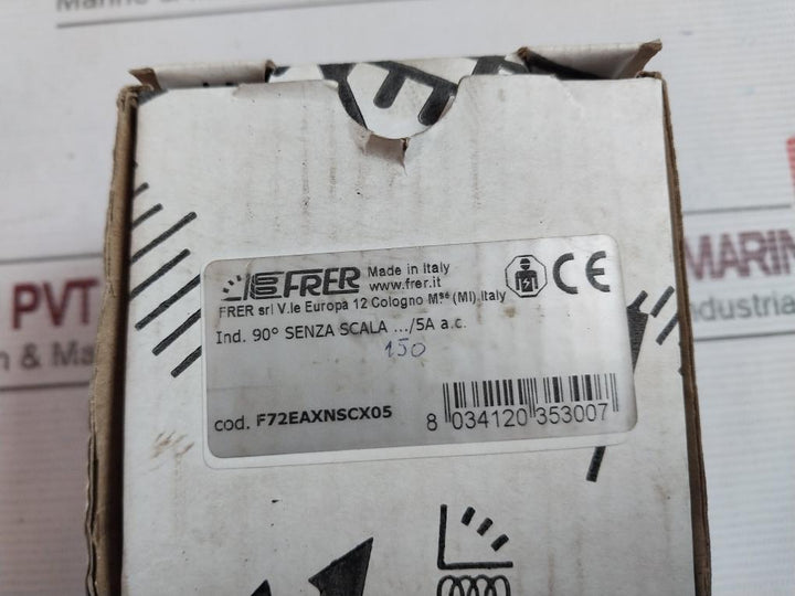 Frer F72Eaxnscx05 Analog Indicator 0-150 A 60Mv