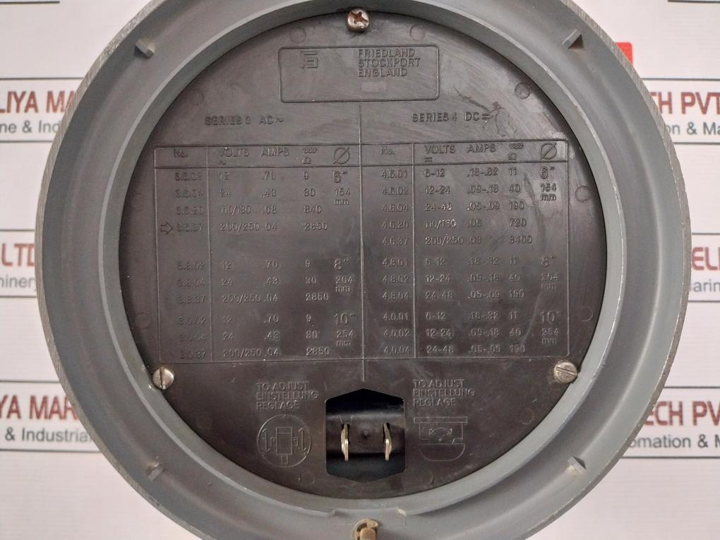 Friedland Series 3 Ac Series 4 Dc Fire Bell